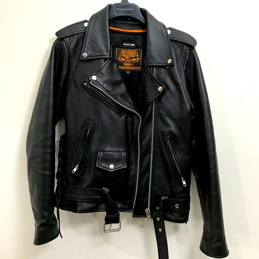 Leather jacket
